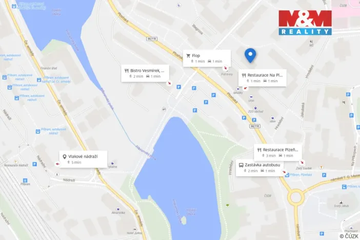 Pronájem bytu 1+kk, Příbram - Příbram I, Riegrova, 16 m2