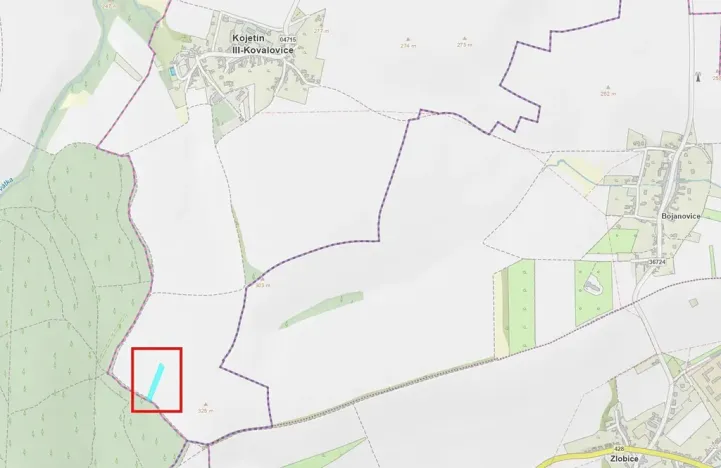 Prodej pole, Kojetín, 2603 m2