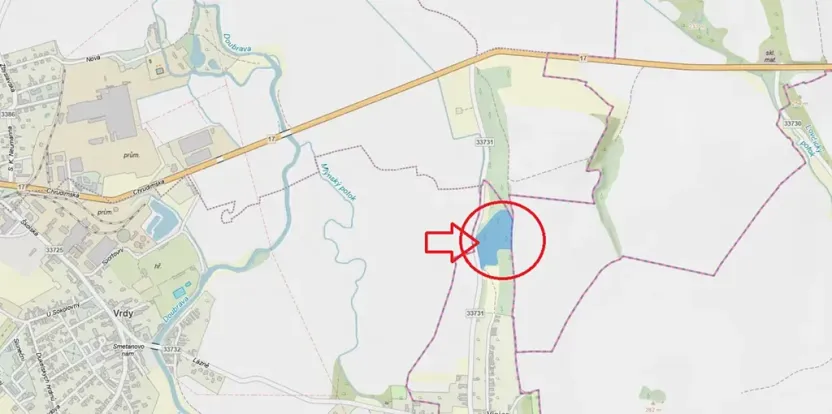 Prodej podílu lesa, Vinaře, 10883 m2