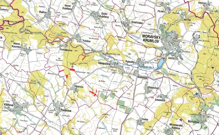 Prodej pole, Džbánice, 24528 m2