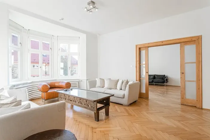 Pronájem bytu 4+kk, Praha - Vinohrady, Hradešínská, 120 m2