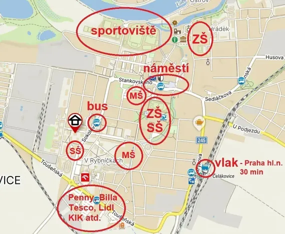 Prodej bytu 1+1, Čelákovice, Rumunská, 33 m2