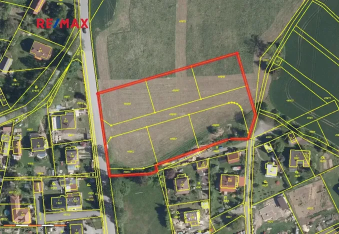 Prodej komerčního pozemku, Humpolec, 7831 m2