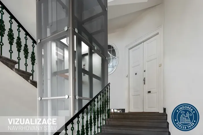 Prodej bytu 4+kk, Praha - Karlín, Vítkova, 176 m2