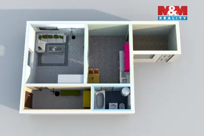 Prodej rodinného domu, Nový Bydžov - Chudonice, Alberto Vojtěcha Friče, 48 m2