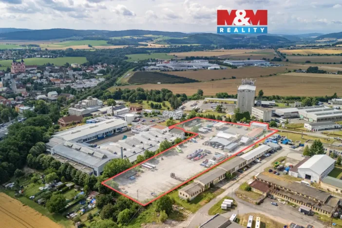 Pronájem komerčního pozemku, Přeštice, 7196 m2