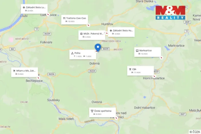 Prodej pozemku pro bydlení, Dobrná, 779 m2