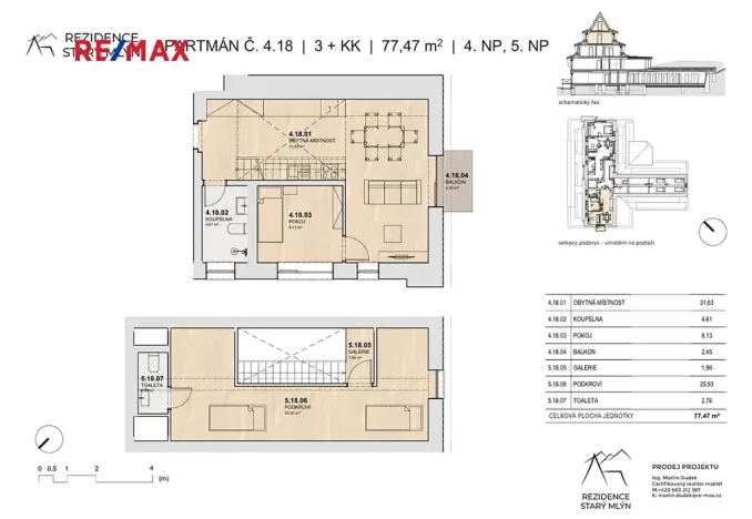 Prodej bytu 3+kk, Rokytnice nad Jizerou, 75 m2