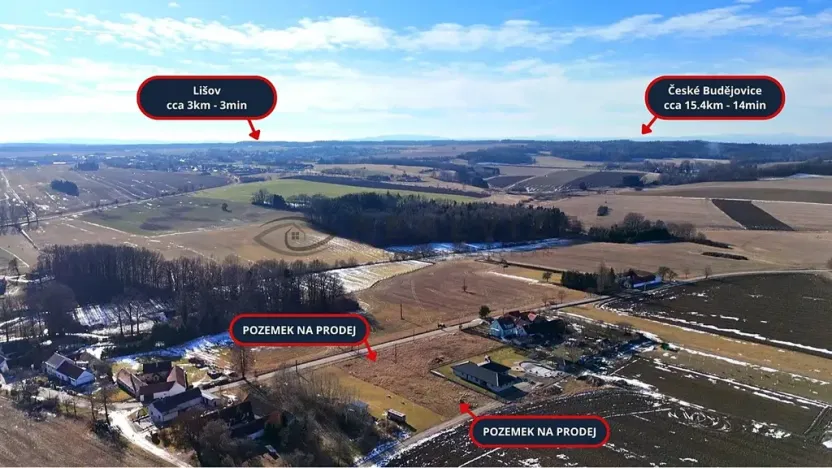 Prodej pozemku pro bydlení, Lišov, 1358 m2