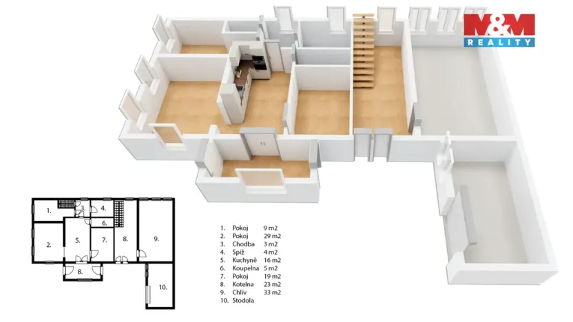 Prodej rodinného domu, Vinary, 85 m2