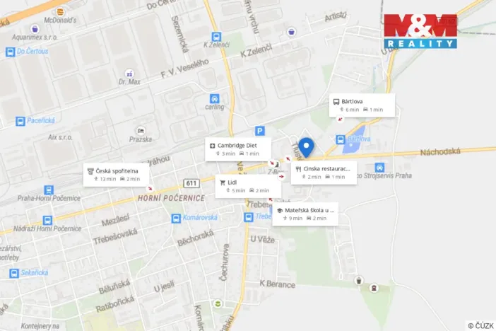 Pronájem bytu 4+kk, Praha - Horní Počernice, Náchodská, 103 m2