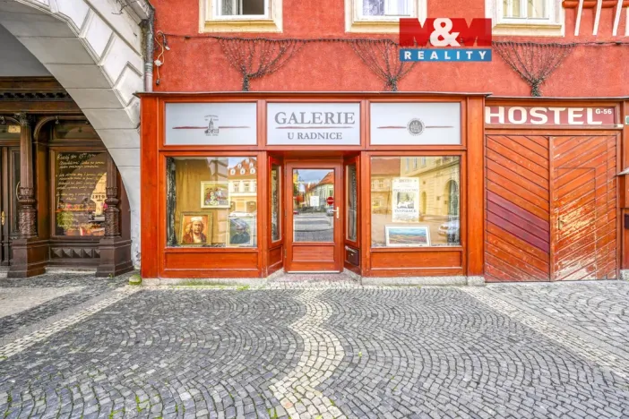 Pronájem obchodního prostoru, Žatec, náměstí Svobody, 80 m2