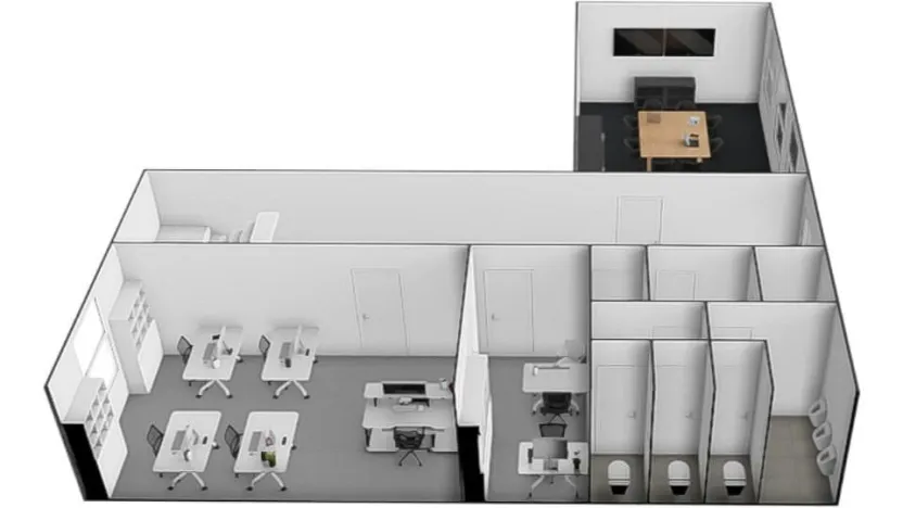 Pronájem kanceláře, Brno - Židenice, Kosmákova, 50 m2