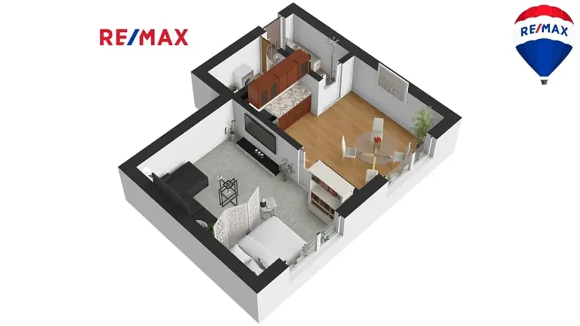 Prodej bytu 1+1, Nový Bor, Boženy Němcové, 35 m2