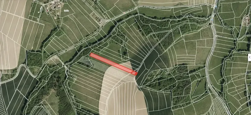 Prodej pole, Kaňovice, 5618 m2