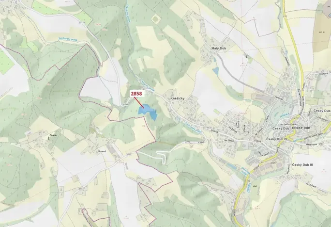 Dražba louky, Český Dub, 16722 m2