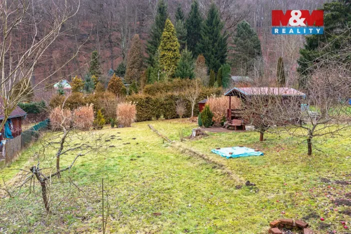 Prodej zahrady, Děčín, Kamenická, 698 m2