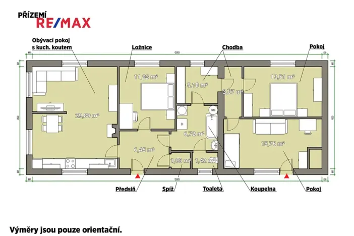 Prodej chalupy, Mezholezy, 96 m2