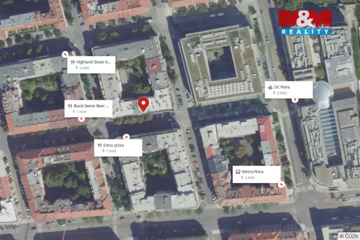 Prodej bytu 1+kk, Praha - Žižkov, Přemyslovská, 38 m2