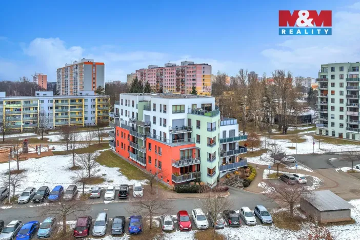 Pronájem bytu 2+kk, Pardubice - Polabiny, Labský Palouk, 74 m2