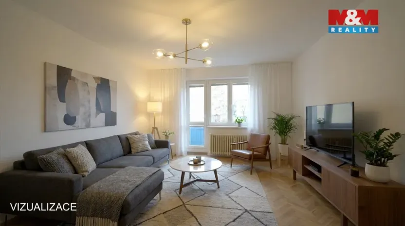 Prodej bytu 3+1, Pardubice - Bílé Předměstí, Na Drážce, 66 m2