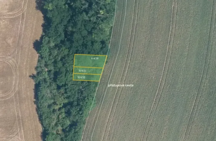 Prodej pole, Ořechov, 4574 m2