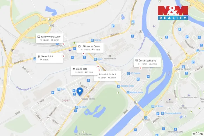 Prodej bytu 2+1, Karlovy Vary - Dvory, K. Kučery, 51 m2