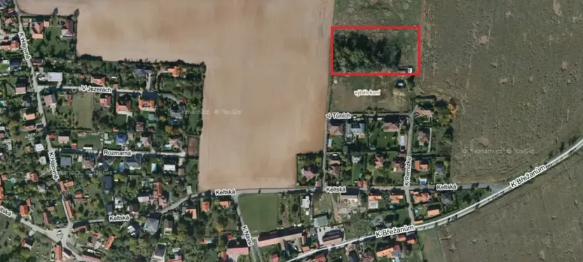 Prodej pozemku, Dolní Břežany, Keltská, 3508 m2
