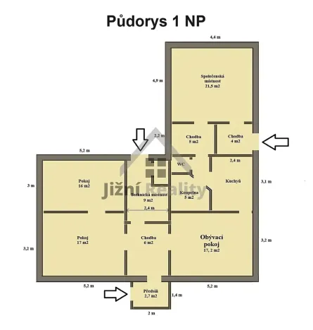 Prodej rodinného domu, Vyšší Brod, Kaplická, 180 m2