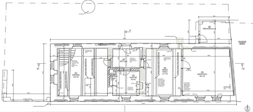 Prodej ubytování, Chrášťany, 105 m2