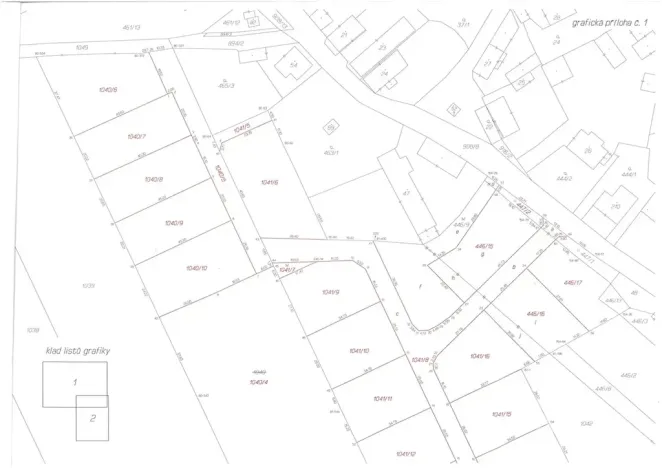 Prodej pozemku pro bydlení, Mokrouše, 885 m2