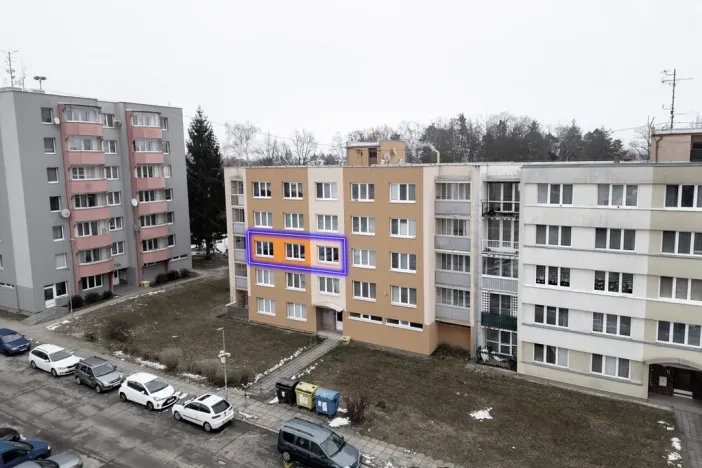 Prodej bytu 2+1, Suchdol nad Lužnicí, sídl. 9. května, 57 m2