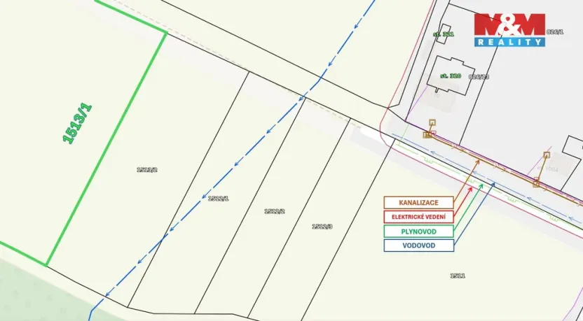 Prodej pole, Bratčice, 19072 m2