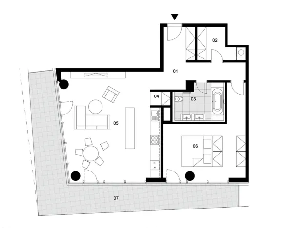 Pronájem bytu 2+kk, Brno, Nové sady, 128 m2