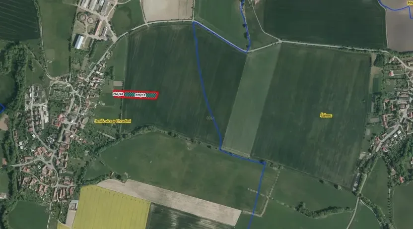 Prodej pole, Jenišovice, 1083 m2