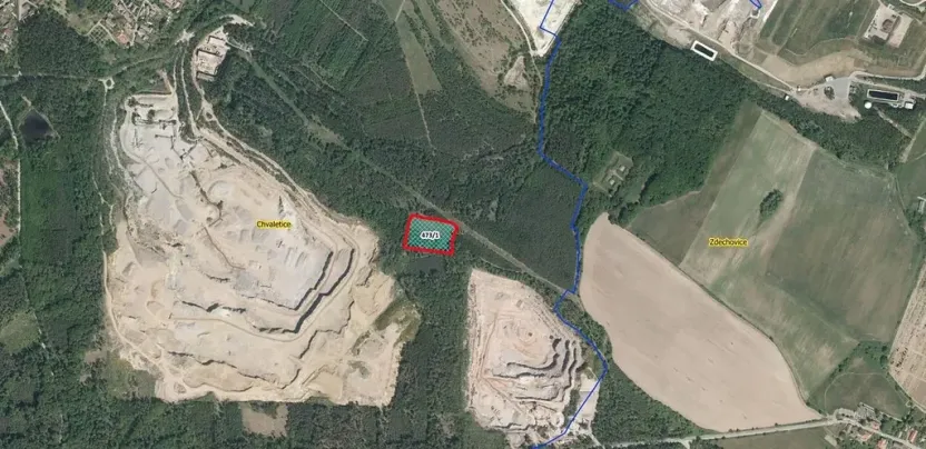 Prodej louky, Chvaletice, 8571 m2