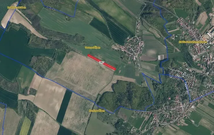 Prodej pole, Krabčice, 5002 m2