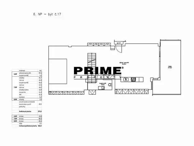 Pronájem bytu 4+kk, Praha - Vinohrady, Laubova, 260 m2