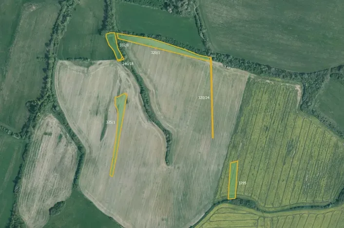 Prodej pole, Kbel, 41542 m2