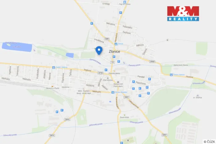 Pronájem bytu 3+kk, Zlonice, Smetanova, 64 m2