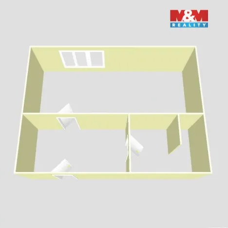 Pronájem kanceláře, Praha - Holešovice, U průhonu, 62 m2