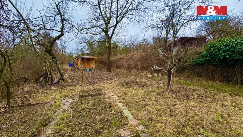 Pronájem zahrady, Brno - Obřany, 350 m2