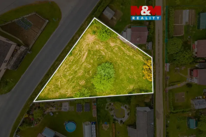 Prodej zahrady, Klatovy - Čínov, 730 m2