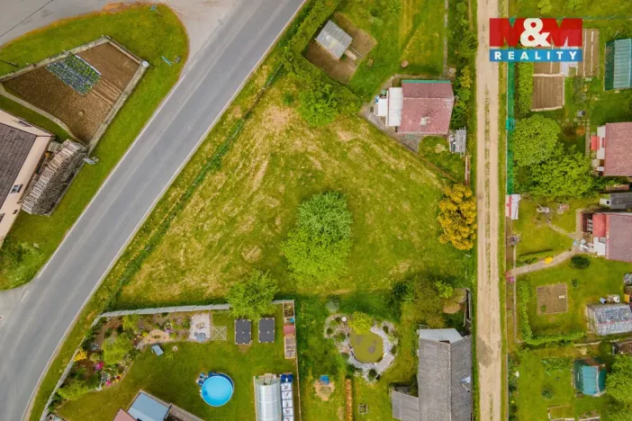 Prodej zahrady, Klatovy - Čínov, 730 m2