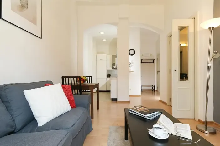 Pronájem bytu 2+kk, Praha - Vinohrady, Belgická, 42 m2