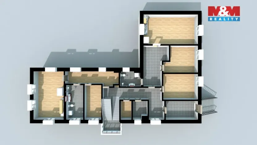 Prodej činžovního domu, Jablonec nad Nisou, Sokolí, 388 m2