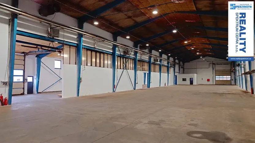 Pronájem výrobních prostor, Lišov, Hůrecká, 756 m2