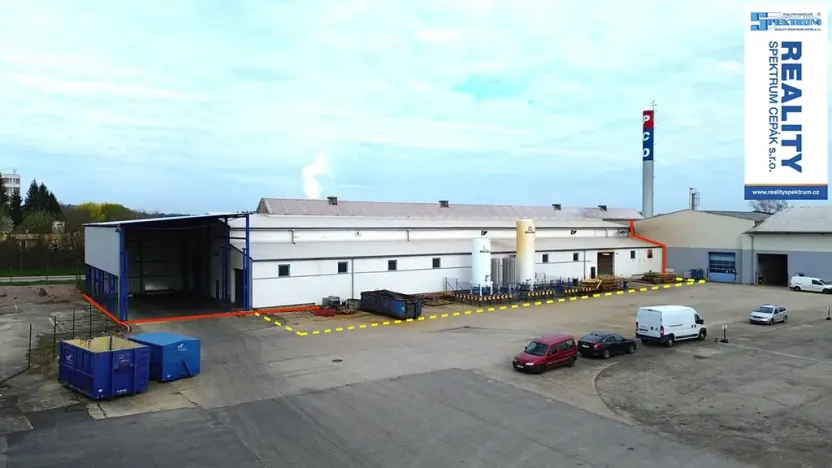 Pronájem výrobních prostor, Lišov, Hůrecká, 756 m2