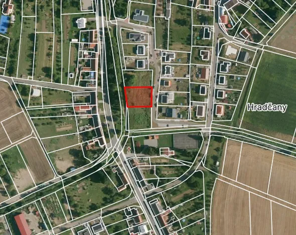 Prodej pozemku, Hradčany, 1299 m2