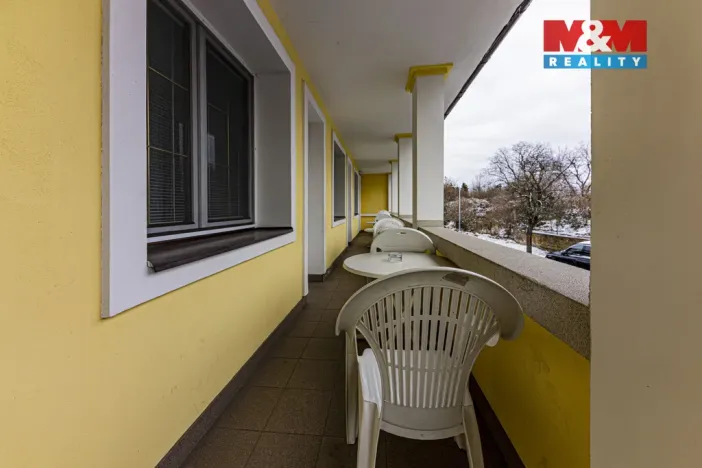 Pronájem bytu 1+kk, Čáslav - Čáslav-Nové Město, Pražská, 21 m2